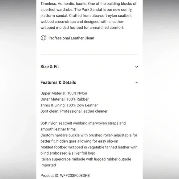 NIB Rag & Bone Park PlatformFisherman  Sandals Color Biscotti Size 10 / 40 - Picture 2 of 10